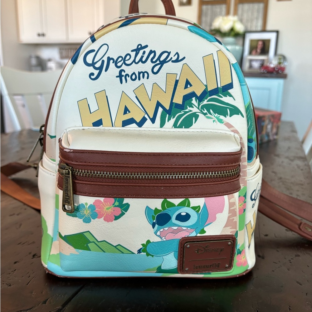 Disney Loungefly Stitch Hawaii Backpack